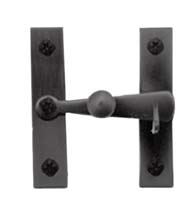 Flush Smooth Iron Cabinet Door Latch, Acorn ALJBR